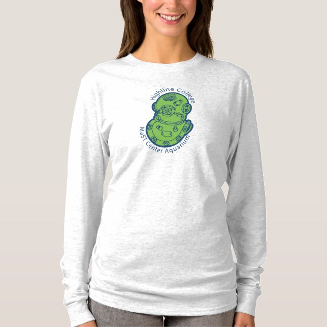 Camiseta Logotipo del casco Mark V (verde) (Anverso)