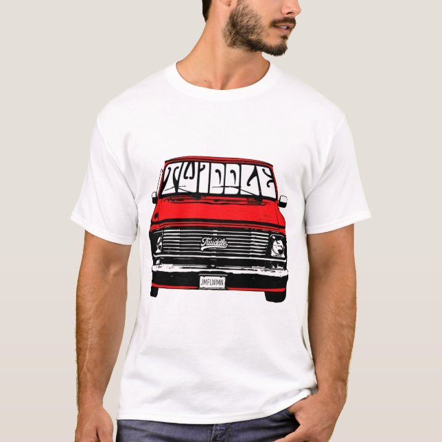CAMISETA LOGOTIPO DEL COCHE DE LA VUELTA LIGERA (Anverso)
