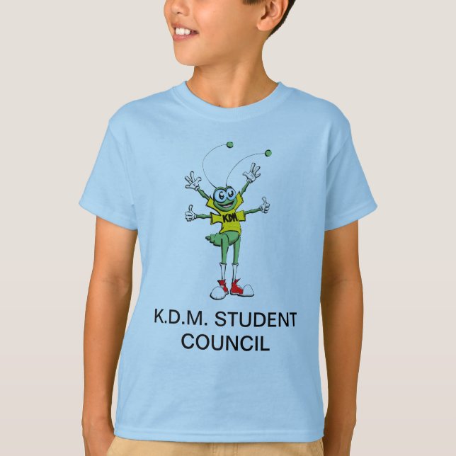 CAMISETA LOGOTIPO DEL CONSEJO DE ESTUDIANTES (Anverso)