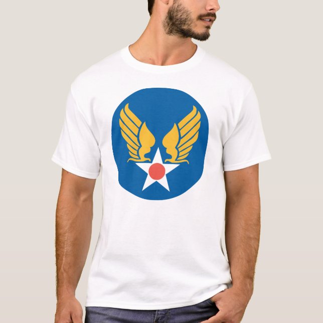 Camiseta Logotipo del cuerpo de aire del ejército (Anverso)