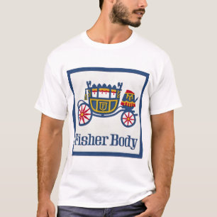 Camiseta Logotipo del cuerpo del pescador
