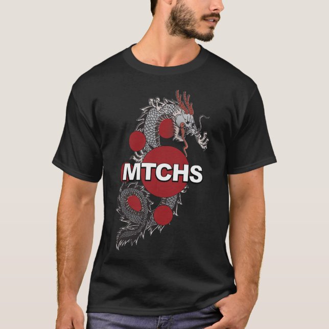Camiseta Logotipo del dragón de MTCHS (Anverso)