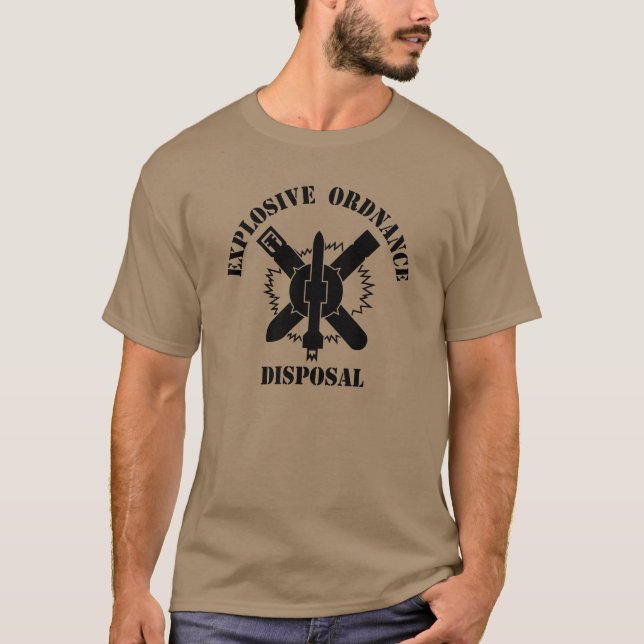 Camiseta Logotipo del EOD (Anverso)