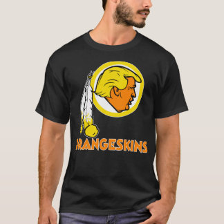 Camiseta Logotipo del equipo Orangeskins de Washington DC v