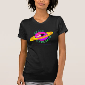 Camiseta Logotipo del explorador de espacio