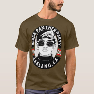 Camiseta Logotipo del fiesta BPP 1966 Afro Oakland Californ