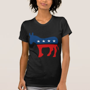 Camiseta Logotipo del fiesta Democratic