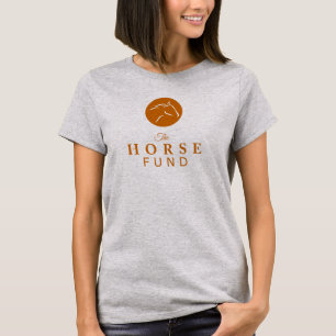 Camiseta Logotipo del fondo del caballo