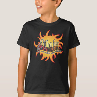 Camiseta Logotipo del fuego del ritmo