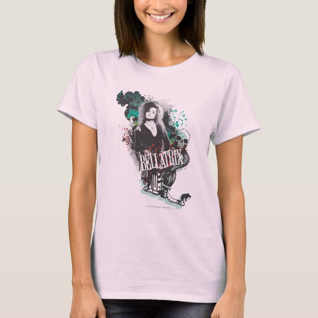 Camiseta Logotipo del gráfico de Bellatrix Lestrange (Anverso)
