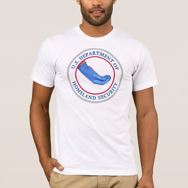 Camiseta Logotipo del guante de TSA (logotipo grande) (Anverso)