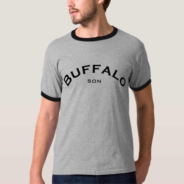 Camiseta Logotipo del hijo del búfalo (Anverso)