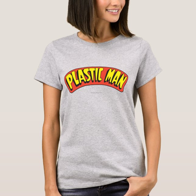 Camiseta Logotipo del hombre plástico (Anverso)