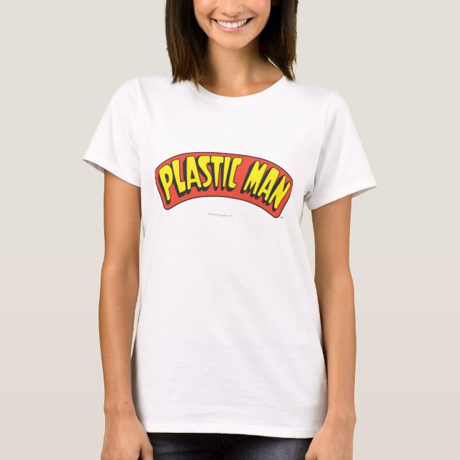 Camiseta Logotipo del hombre plástico (Anverso)