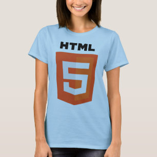 Camiseta Logotipo del HTML 5