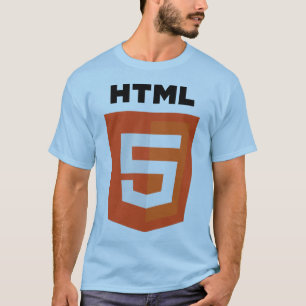 Camiseta Logotipo del HTML 5