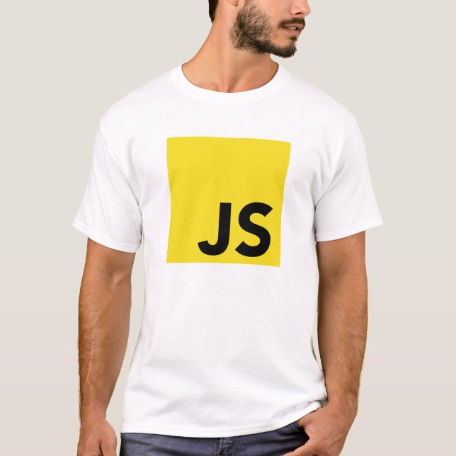 Camiseta Logotipo del Javascript (Anverso)