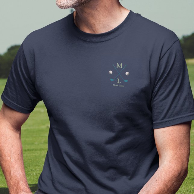 Camiseta Logotipo del jugador de golf personalizado (Subido por el creador)