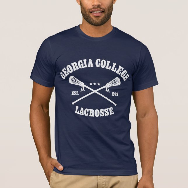 Camiseta logotipo del lacrosse (Anverso)