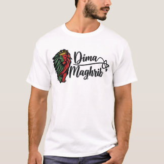 Camiseta Logotipo del león de Dima Maghrib