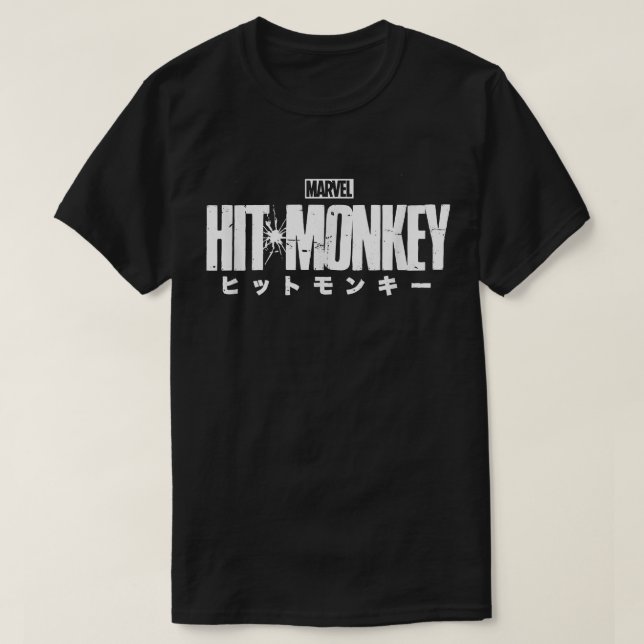 Camiseta Logotipo del mono Marvel Hit  (Diseño del anverso)