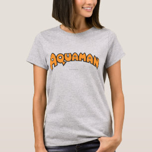 Camiseta Logotipo del Naranja Aquaman