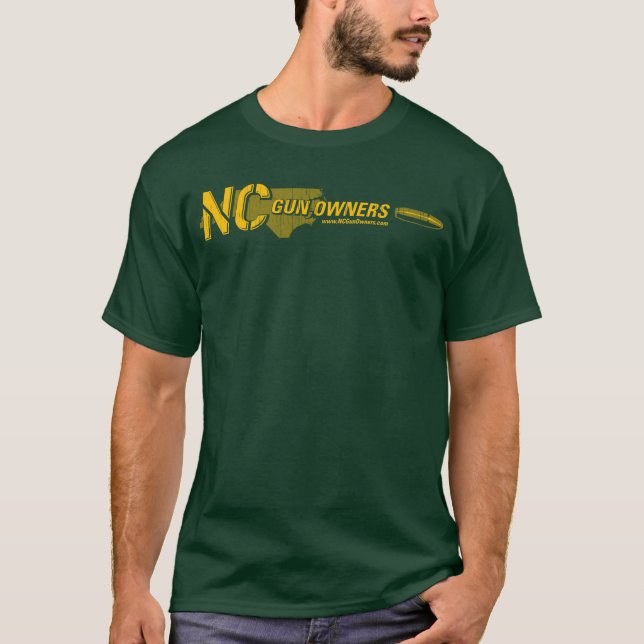 Camiseta Logotipo del oro NCGO (Anverso)