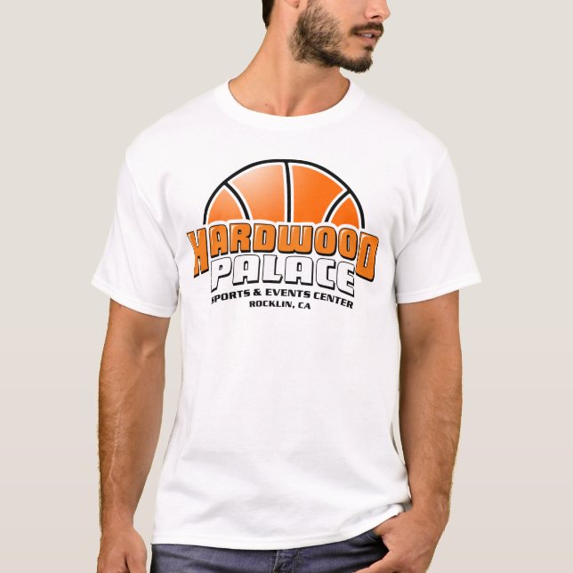 Camiseta Logotipo del palacio de la madera dura (Anverso)