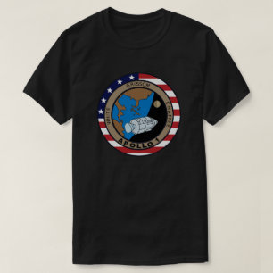 Camiseta Logotipo del parche de la misión Apolo 1