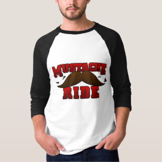 Camiseta Logotipo del paseo del bigote