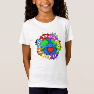 Camiseta Logotipo del peekaboo del planeta