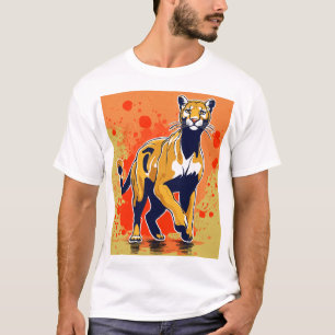 Camiseta Logotipo del personalizado Puma Splash: fondo tran