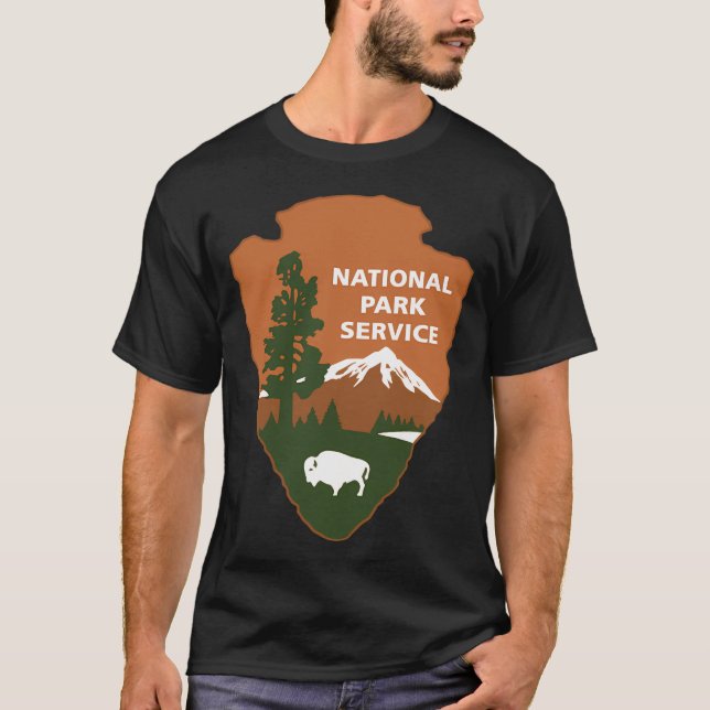 Camiseta Logotipo del Servicio de Parques Nacionales (Anverso)