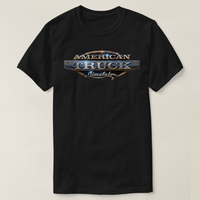 Camiseta Logotipo del Simulador de Camiones Americanos (Diseño del anverso)