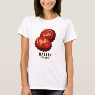 Camiseta "Logotipo del tapón del frasco Ballin Retro - Gráf