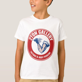 Camiseta logotipo del tatuaje 2Ton