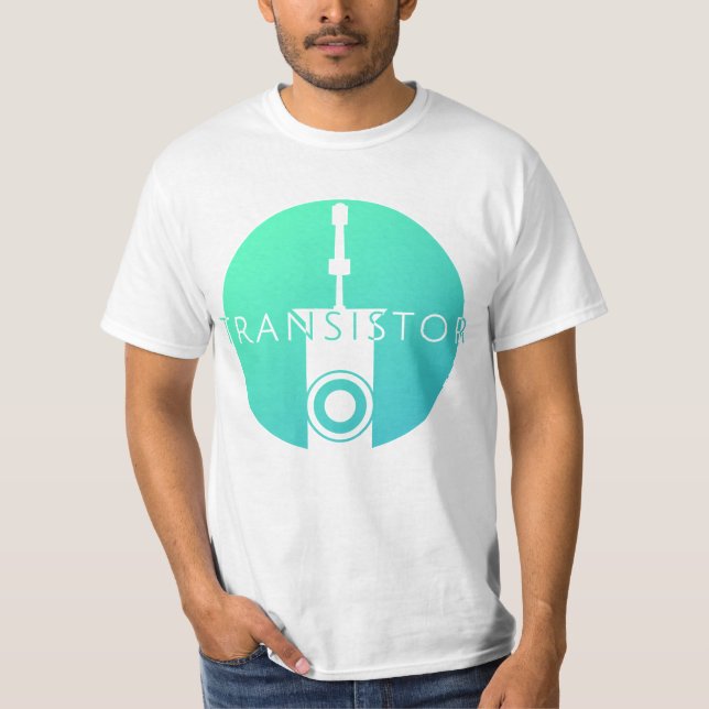 Camiseta Logotipo del transistor (Anverso)