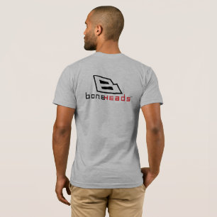 Camiseta logotipo delineado de boneHeads™ 22
