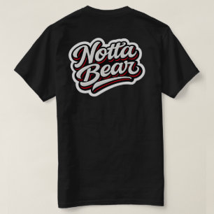 Camiseta Logotipo deportivo de estilo script Notta Bear