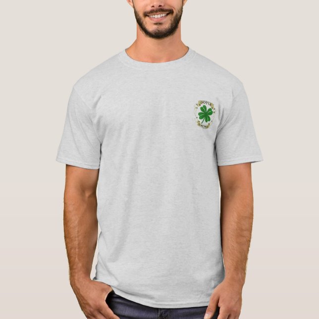 Camiseta Logotipo eléctrico de Doyle en frente y la parte (Anverso)