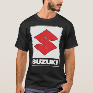 Camiseta Logotipo Esencial para motocicletas Suzuki vintage
