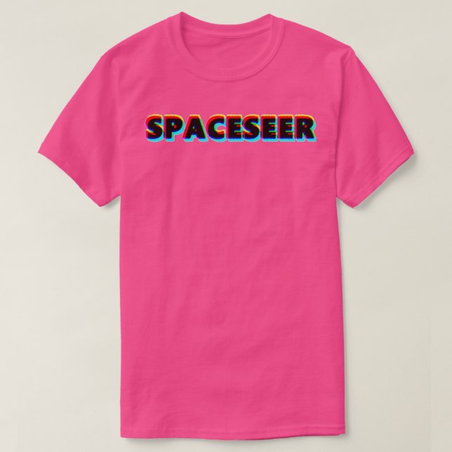 CAMISETA LOGOTIPO ESPACIADOR 3D (Diseño del anverso)