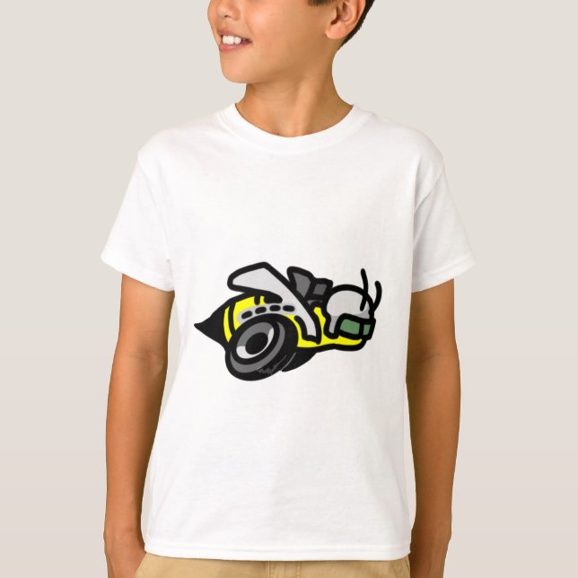 Camiseta Logotipo estupendo de la abeja de Dodge (Anverso)