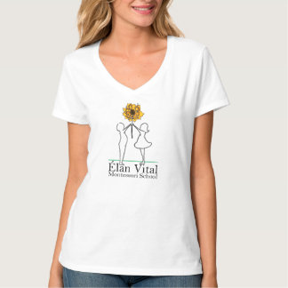 Camiseta Logotipo EVM V Cuello