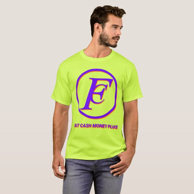 Camiseta Logotipo FastCash Super Plus T (Anverso completo)
