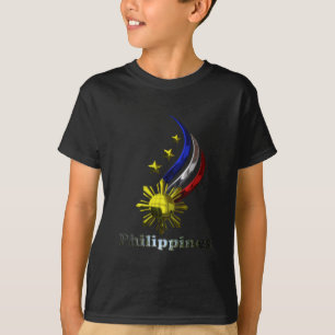 Camiseta Logotipo filipino original. ¡Mabuhay Pilipinas!