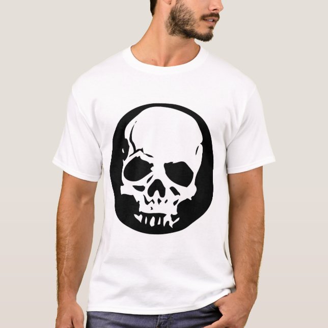 Camiseta Logotipo-g del cráneo de Migopod (Anverso)