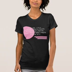 Camiseta Logotipo geométrico rosa de fe Jesús argot cristia