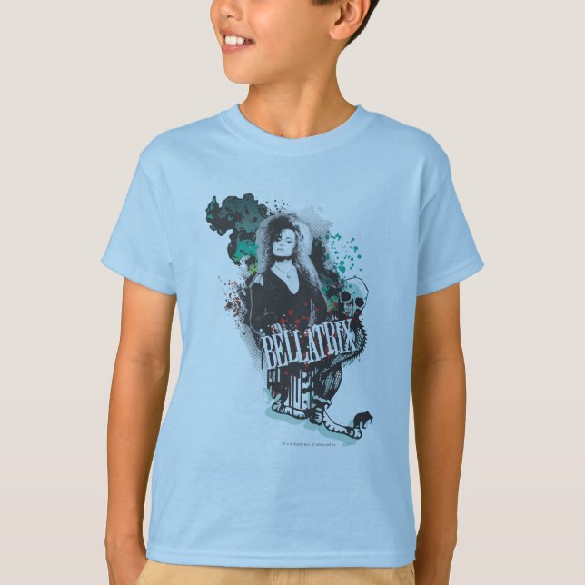 Camiseta Logotipo gráfico Bellatrix Lestrange (Anverso)