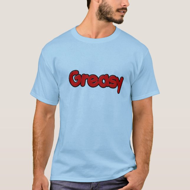 Camiseta Logotipo grasiento (Anverso)